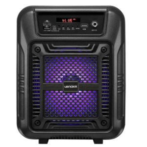 Caixa de som Lenoxx 80w com entrada microfone