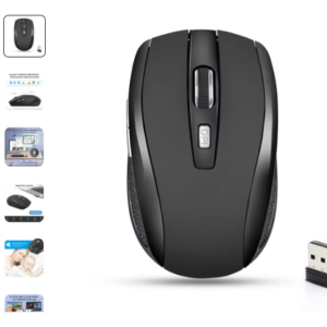 Mouse sem fio LNG + 2 pilhas alcalinas AAA Kit