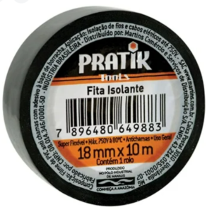 Fita isolante Pratik 10m UN