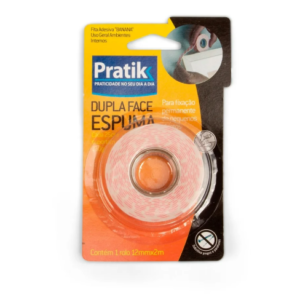 Fita adesiva dupla face Pratik 12mmX2m UN