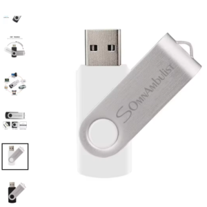 Pendrive 128 gb Pop branco UN