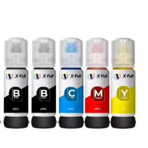 Kit 5 Tintas Compatíveis Epson T544 L3250 L3210 L3110 Pop 70ml