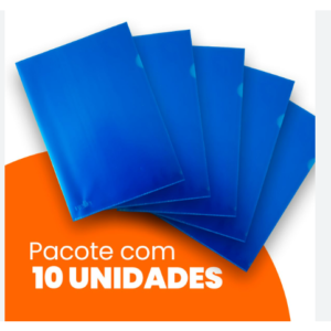 Pasta L azul Keep A4 30x22mm pct 10 un