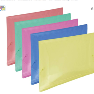 Pasta Amarela elástica ofício DAC 33mmx23mm UN